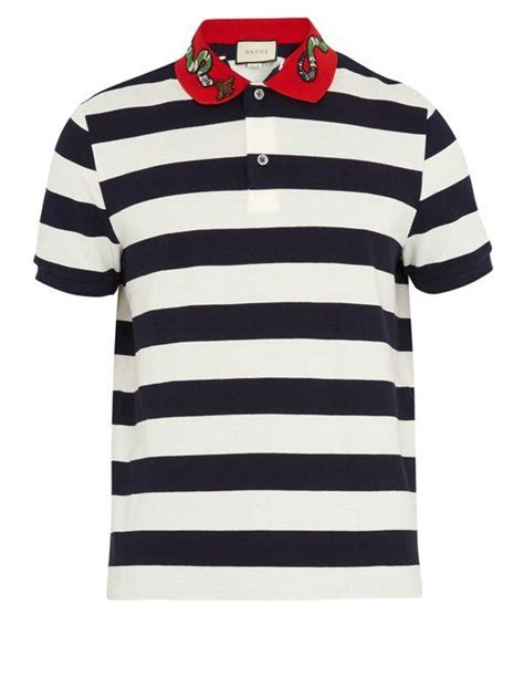 paolo gucci shirts|gucci navy striped polo shirt.